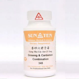 Sun Ten Ginseng & Cardamon Combination 345B - 100 Capsules