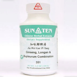 Sun Ten Ginseng - Longan - & Bupleurum Combination 351 Granules - 100g