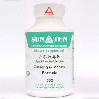 Sun Ten Ginseng & Mentha Formula 352 Granules - 100g