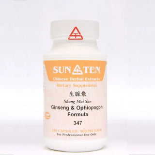 Sun Ten Ginseng & Ophiopogon Formula 347B - 100 Capsules