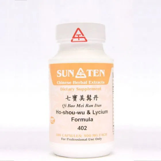 Sun Ten Ho-shou-wu & Lycium Formula 402B - 100 Capsules