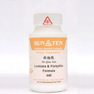 Sun Ten Lonicera & Forsythia Formula 440B - 100 Capsules