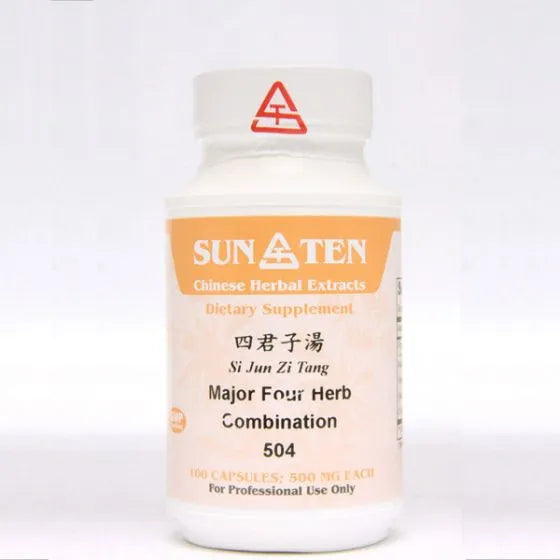 Sun Ten Major Four Herb Combination 504B - 100 Capsules