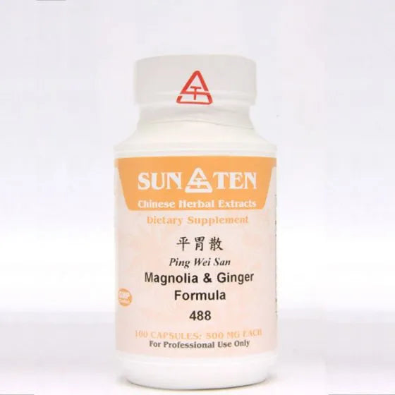 Sun Ten Magnolia & Ginger Formula 488B - 100 Capsules