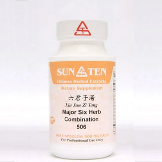 Sun Ten Major Six Herb Combination 506B - 100 Capsules