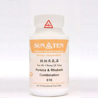 Sun Ten Persica & Rhubarb Combination 618B - 100 Capsules