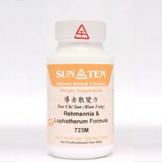 Sun Ten Rehmannia & Lophatherum Formula 723MB - 100 Capsules