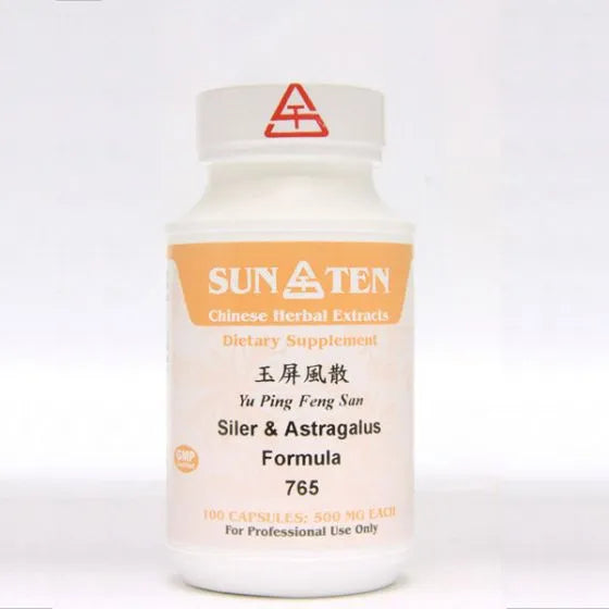 Sun Ten Siler & Astragalus Formula 765B - 100 Capsules