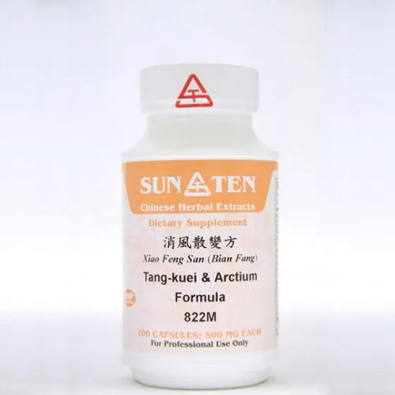 Sun Ten Tang-kuei & Arctium Formula 822MB - 100 Capsules