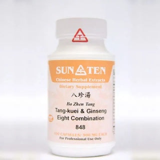 Sun Ten Tang-kuei & Ginseng Eight Combination 848B - 100 Capsules