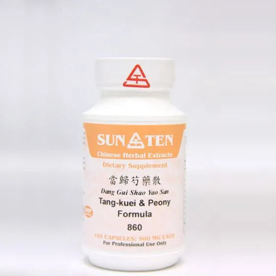 Sun Ten Tang-kuei & Peony Formula 860B - 100 Capsules