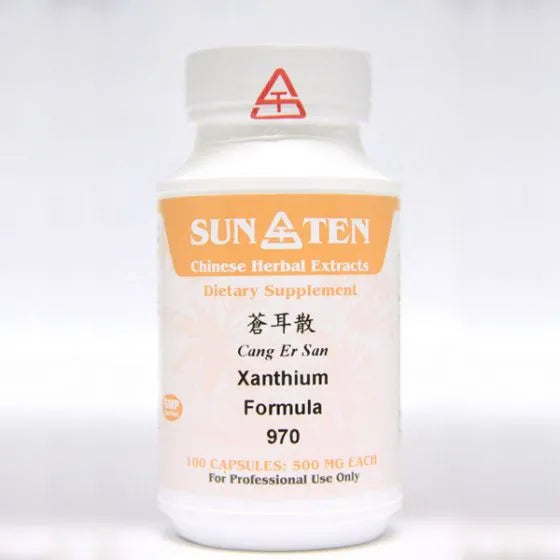 Sun Ten Xanthium Formula 970B - 100 Capsules