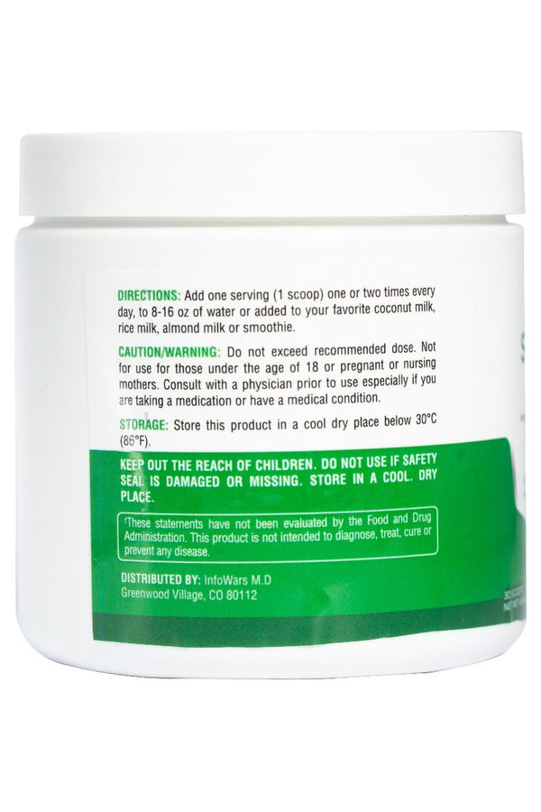 Superfood Greens - 4.66oz (INFOWARS M.D)