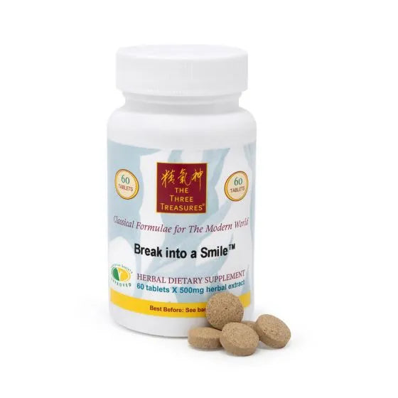 Three Treasures Break Into a Smile - 60 Tablets