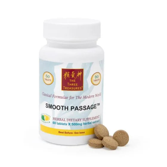 Three Treasures Smooth Passage - 60 Tablets