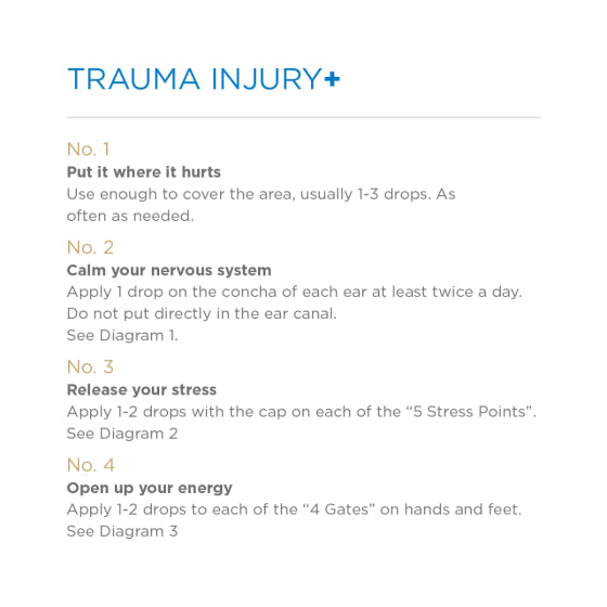 Blue Buddha Therapeutics Transdermal Synergy Trauma Injury+ Roller