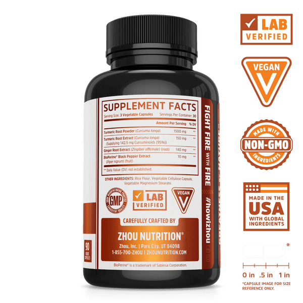 Turmeric by Zhou Nutrition