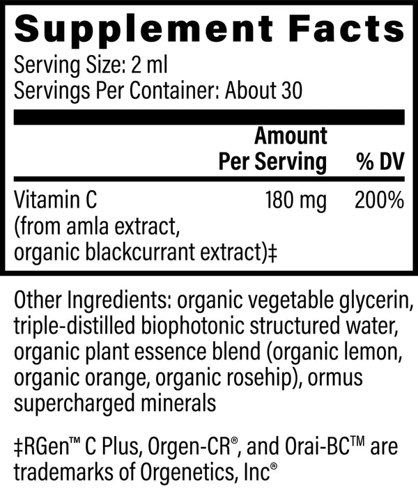 Vitamin C - 2 FL OZ (Global Healing)