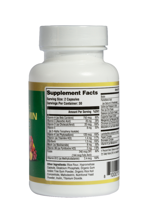 Wholefood Multivitamin - 60 Count (InfoWars Life)