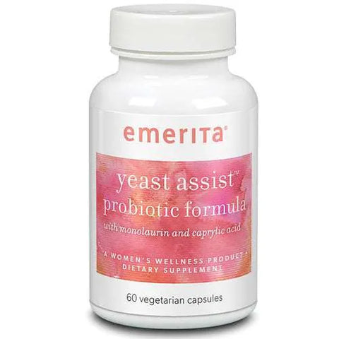 Yeast Assist Probiotic  60ct  veg cap by Emerita