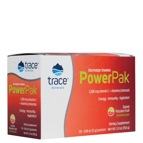 Electrolyte Stamina PowerPak - 5.3 OZ Guava Passion Fruit (Trace Minerals)