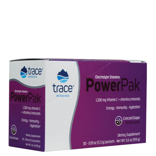 Electrolyte Stamina PowerPak - Concord Grape (Trace Minerals)