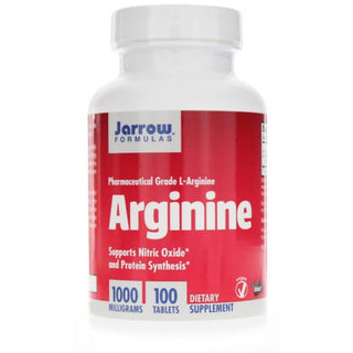 L-Arginine 1000mg - 100 Tablets (Jarrow Formulas)