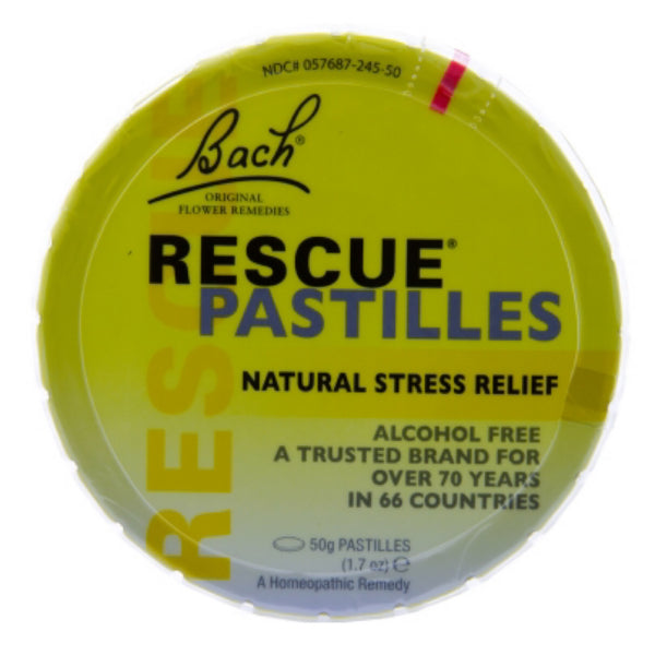 Rescue Pastilles Orange and Elderflower - Bach Flower Remedies