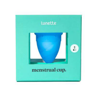 Lunette Menstrual Cup Blue Model 2