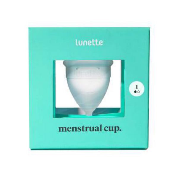 Lunette Menstrual Cup Clear Model 1