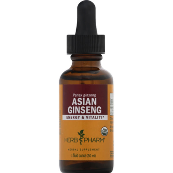 Asian (Panax) Ginseng - 1 FL OZ (Herb Pharm)