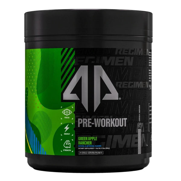 Pre-Workout - 9.3 OZ Green Apple (AP Sports Regimen)