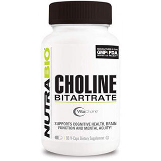 Choline Bitartrate (550mg) - 90 Vegatable Capsules