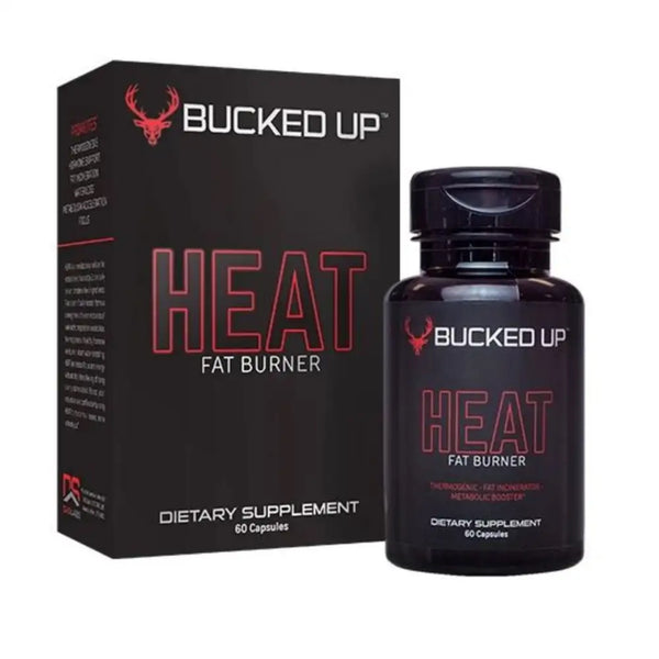 HEAT Fat Burner - 60 CAPSULES (Bucked Up)