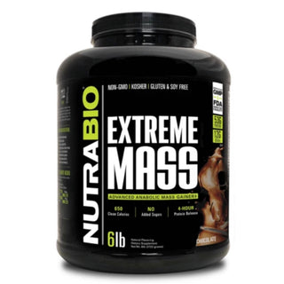 Extreme Mass - Chocolate - 6 LB (NutraBio)