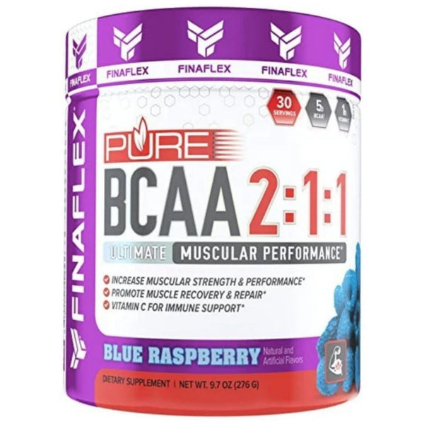 Pure BCAA 211 - 9.7 OZ Blue Raspberry (Finaflex)