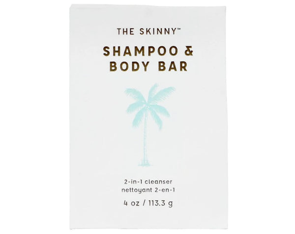 Shampoo & Body Bar - 4 OZ Unscented (The Skinny)