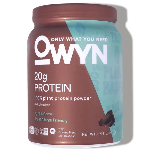 OWYN 20g Dark Chocolate Plant Protein Powder - 1.1 LB | Discount ...