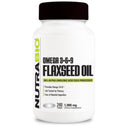 Omega 3.6.9 Flaxseed Oil 1000mg - 240 Softgels (NutraBio)