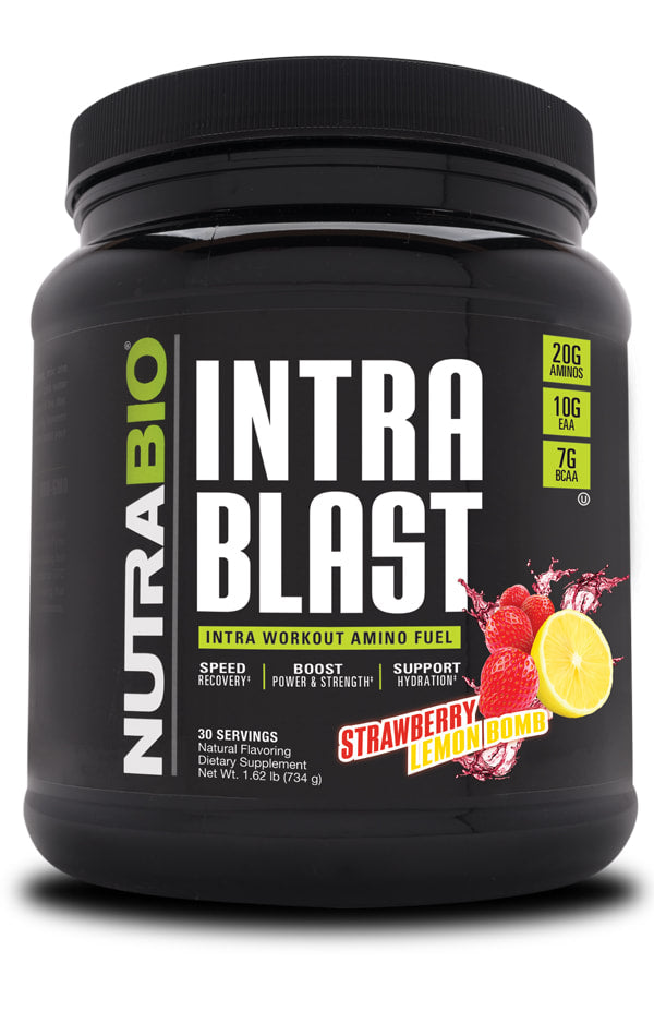 Intra Blast - 1.6 LBS Strawberry Lemon Bomb (NutraBio)