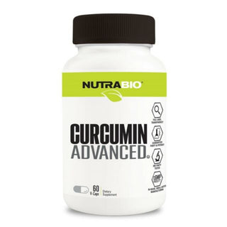 Curcumin Advanced - 60 Veggie Capsules (NutraBio)