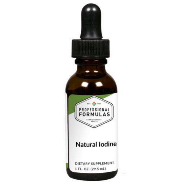 Natural Iodine - 1 FL OZ (Professional Formulas)