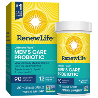 Ultimate Flora Men's Care Probiotic - 30 Vegetarian Capsules (Renew Life)