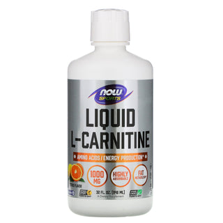 Liquid L-Carnitine - 32 FL OZ* - Citrus (Now Sports)