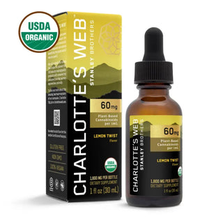 Charlotte's Web 60 mg Oil 1 FL OZ (30 mL) Lemon Twist