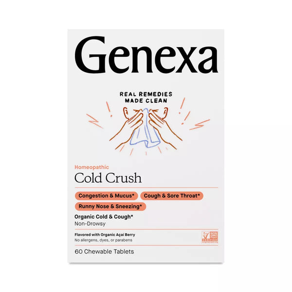 Cold Crush - 60 Chewable Tablets (Genexa )