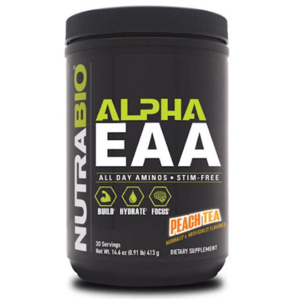 Alpha EAA - Peach Tea - 0.91 LB (NutraBio)