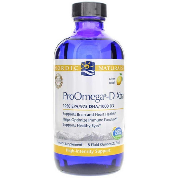 ProOmega®-D Xtra - Lemon Liquid - 8 FL OZ (Nordic Naturals)