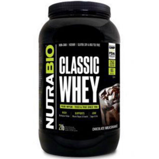 Classic Whey Protein - 2 LB - Chocolate Milkshake (NutraBio)
