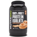 100% Whey Protein Isolate - 2 LB - Cinnamon Sugar Donut (NutraBio)